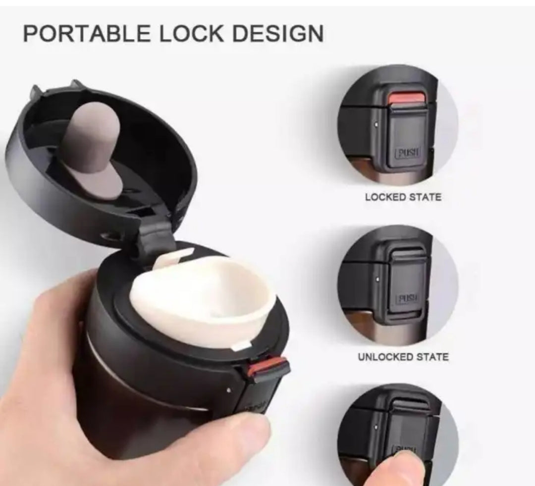 Premium Stainless Steel Vacuum Insulated Coffee Travel Mug (500ml) – Hot & Cold