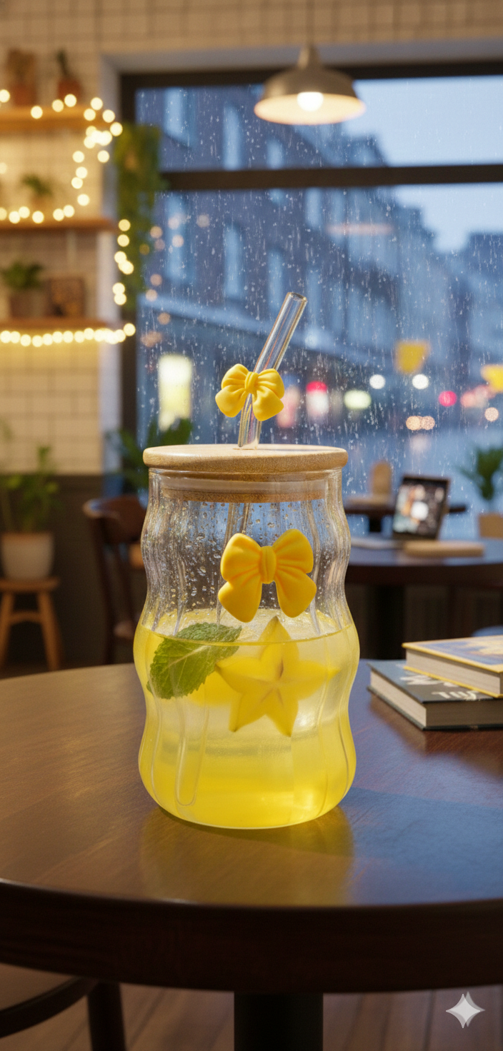 Aesthetic Glass Tumbler