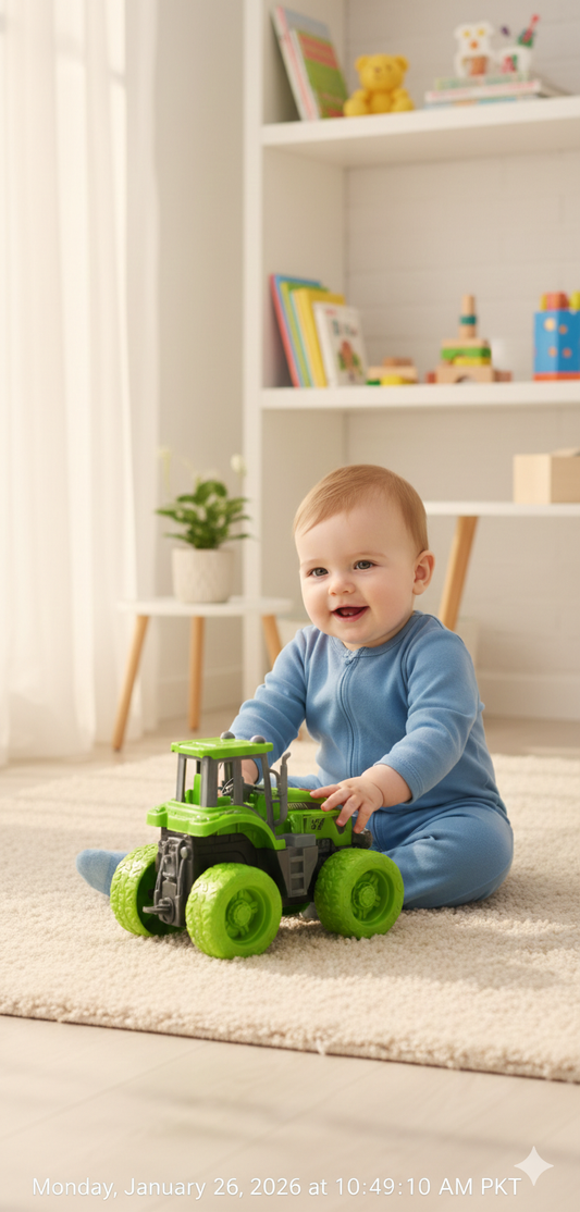 Monster tractor car for kids(friction wheels)