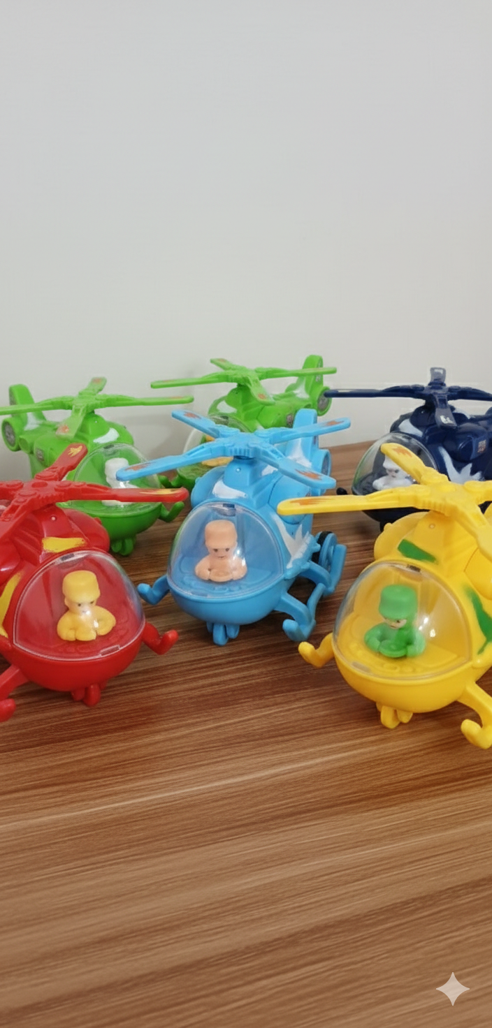 Kids Pilot Helicopter Toy – Durable & Fun Flying Action