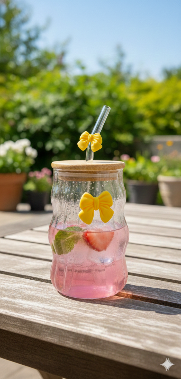 Aesthetic Glass Tumbler