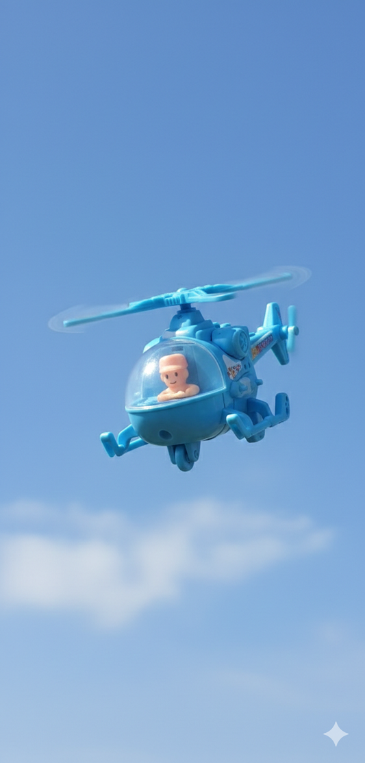 Kids Pilot Helicopter Toy – Durable & Fun Flying Action