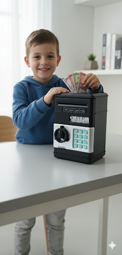 ATM Machine for kids/password protected